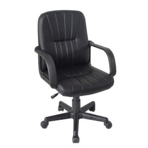 Chaise de jeu Tornado Relax Chaise de bureau - avec repose-pieds - ergonomique - design noir et blan - VDD World
