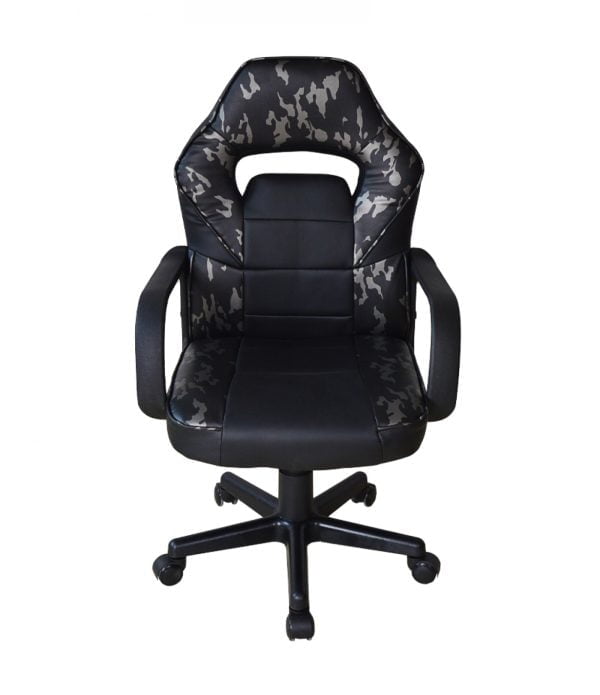 Chaise de jeu Thomas junior - chaise de bureau - réglable en hauteur - camouflage - VDD World