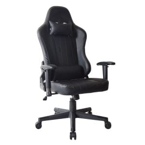Chaise de bureau chaise de jeu Thomas - chaise de style jeu de course - ergonomique - VDD World