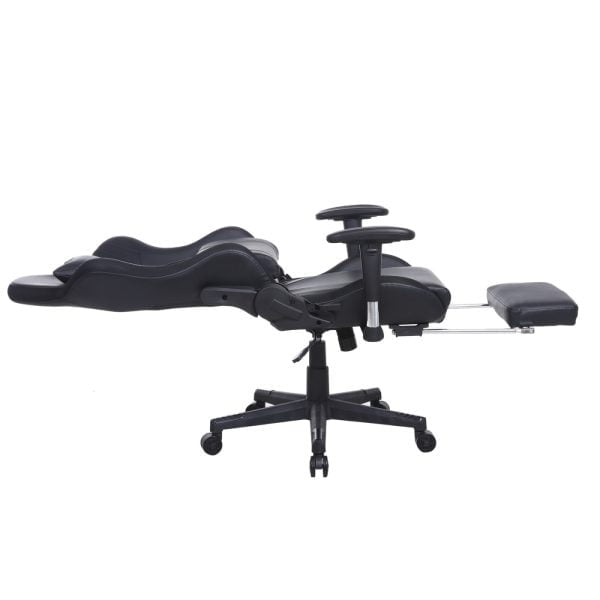 Chaise de jeu Tornado Relax Chaise de bureau - avec repose-pieds - réglable de manière ergonomique - VDD World