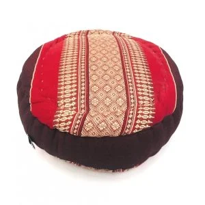 Tapis de coussin de siège de méditation et de yoga pliable portable 40 cm x 40 cm x 7 cm Marron - VDD World FR