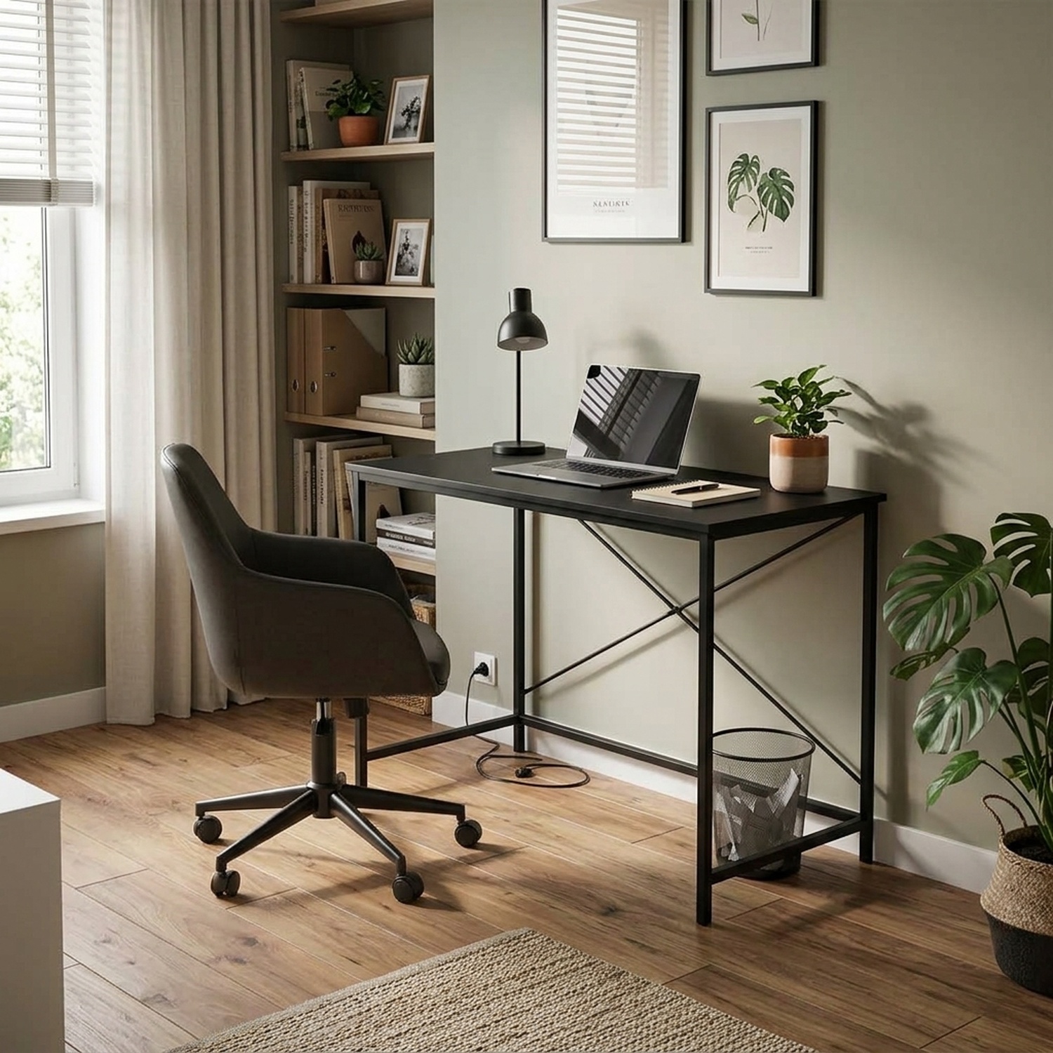VDD - Bureau - Noir vintage - Bureau - Table d'ordinateur - Table pour ordinateur portable - Bureau noir - Bureau d'ordinateur - 100 x 45 x 75 cm - VDD World FR VDD - Bureau - Noir vintage - Bureau - Table d'ordinateur - Table pour ordinateur portable - Bureau noir - Bureau d'ordinateur - 100 x 45 x 75 cm - VDD World FR