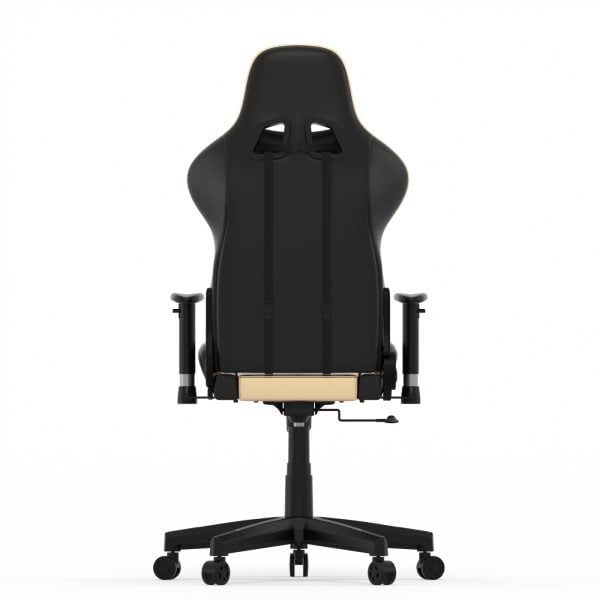 Chaise de jeu Goldgamer deluxe - chaise de bureau - chaise de jeu - or noir - VDD World