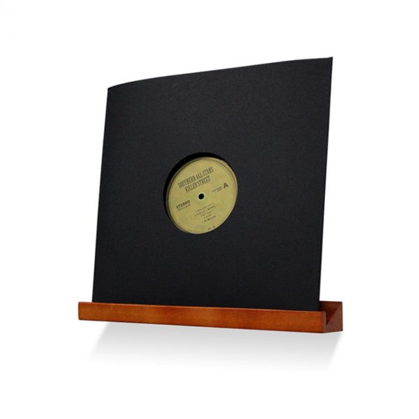Présentoir vinyle LP - étagère photo - étagère murale - étagère cadre photo - marron - VDD World