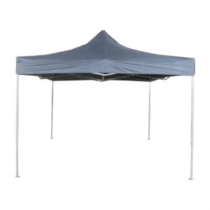 Tente de fête ANTHRACITE grise 3m x 3m pliable