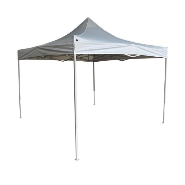 Tente de fête GRIS 3m x 3m pliable - VDD World