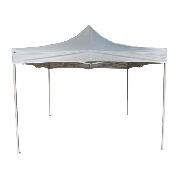 Tente de fête GRIS 3m x 3m pliable - VDD World