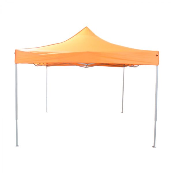 Tente de fête ORANGE 3m x 3m pliable - VDD World