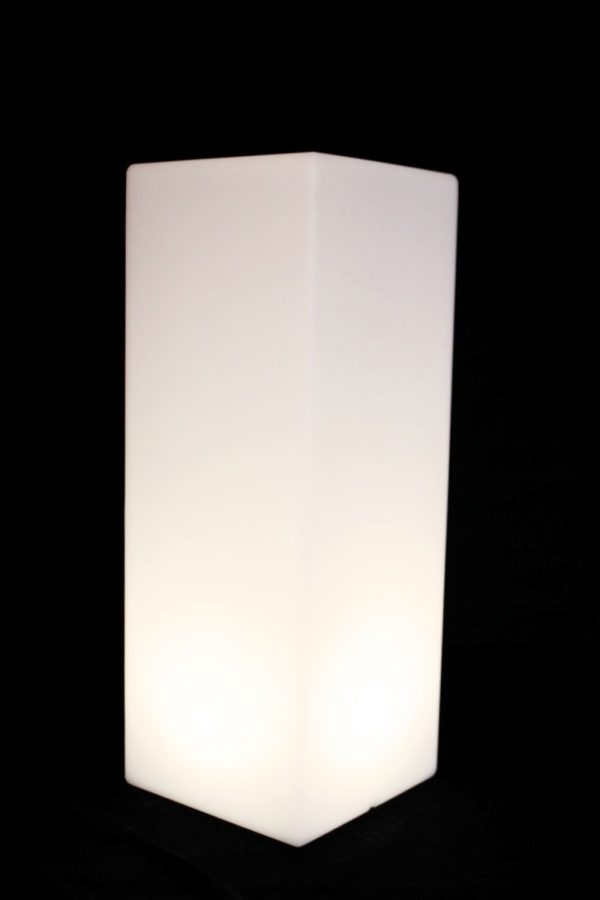 Colonne de présentation LED colonne lampe d'ambiance éclairage RGB blanc 16 couleurs téléco - VDD World