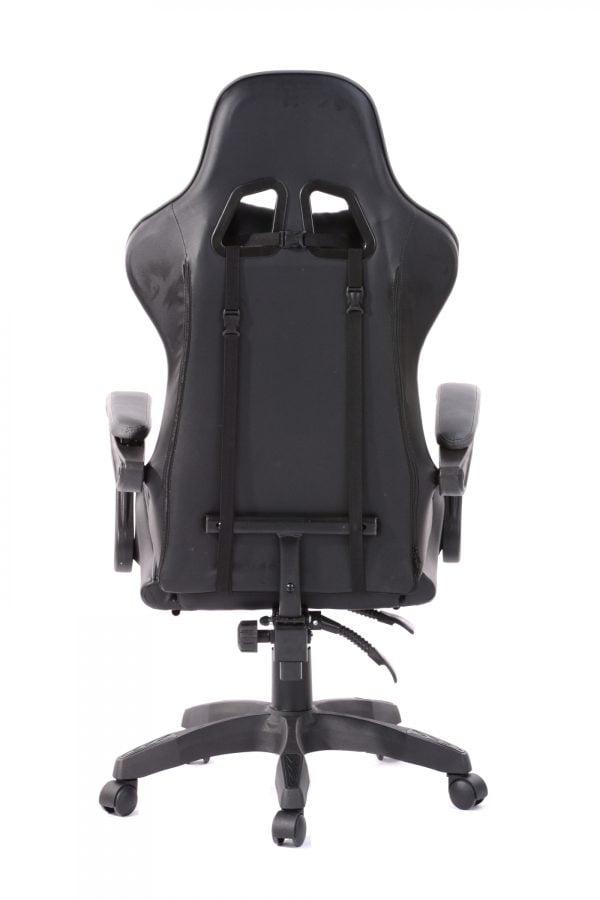 Chaise de jeu avec repose-pieds Cyclone pour adolescents - chaise de bureau - VDD World