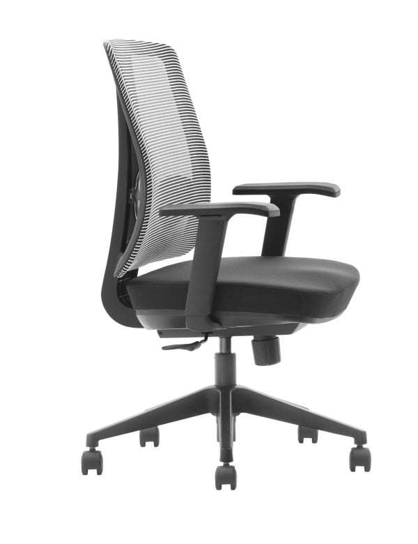 Chaise de bureau Seattle ligne confort ergonomique - chaise réglable - Tissu résille - VDD World