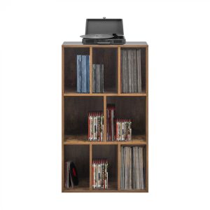 Meuble de rangement pour disques LP - meuble à disques - rangement disques vinyle LP - bibliothèque