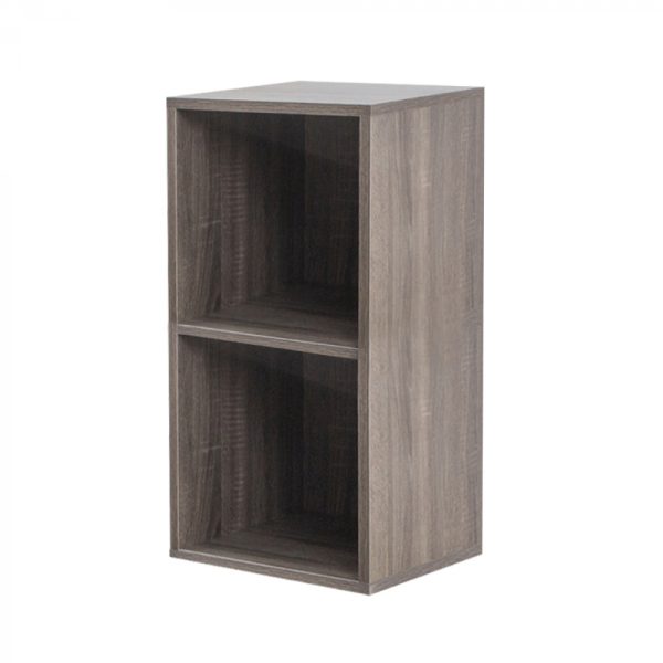 Meuble à compartiments - 2 compartiments ouverts - meuble de rangement - bibliothèque - VDD World