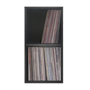 Meuble de rangement vinyle Lp records - rangement disques vinyles lp - 3 compartiments - écrous - VDD World