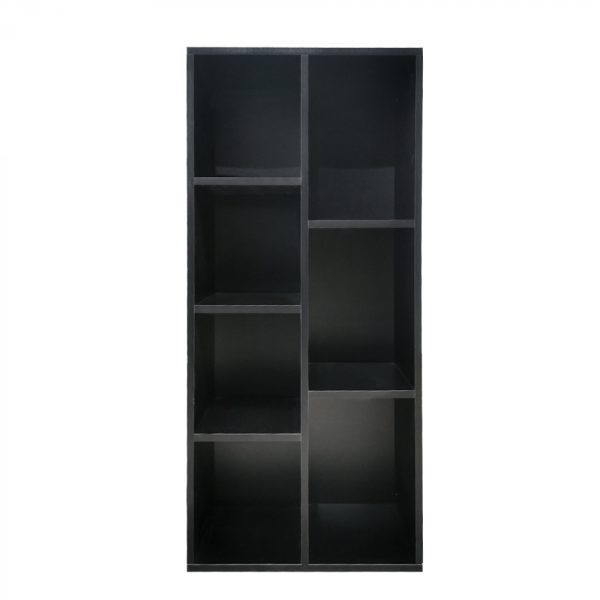 Bibliothèque Vakkie 7 armoire à compartiments ouverts - armoire murale - noir - VDD World