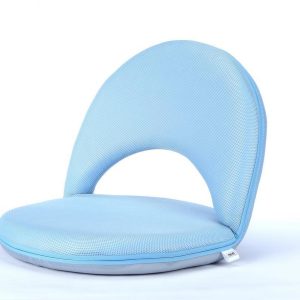 Chaise de jardin d'enfants - siège enfant dossier réglable bleu MULTIFONCTIONNEL