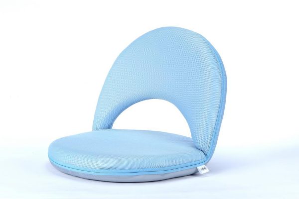 Chaise de yoga dossier chaise de méditation réglable bleu MULTIFONCTIONNEL - VDD World