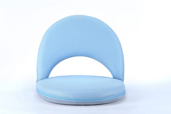 Chaise de yoga dossier chaise de méditation réglable bleu MULTIFONCTIONNEL - VDD World