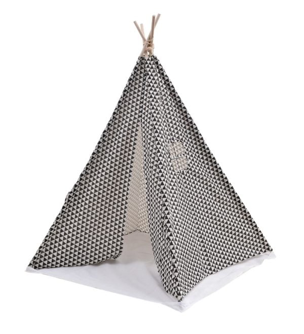 Tente tipi tente de jeu Floortje - wigwam - avec coussin de sol - VDD World