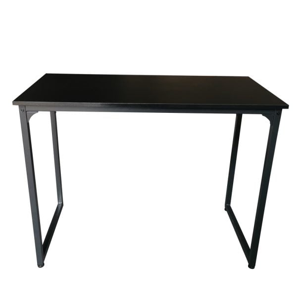 Bureau robuste - table pour ordinateur portable - table d'ordinateur - métal noir - VDD World