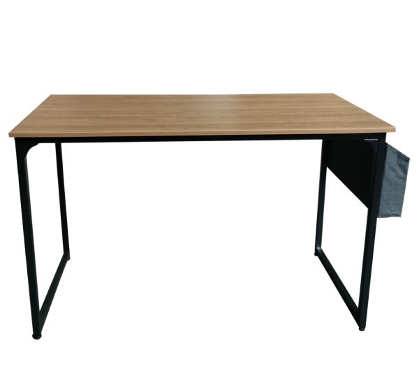 Desk Stoer - table d'ordinateur - table pour ordinateur portable - 120 cm de large - marron clair - VDD World