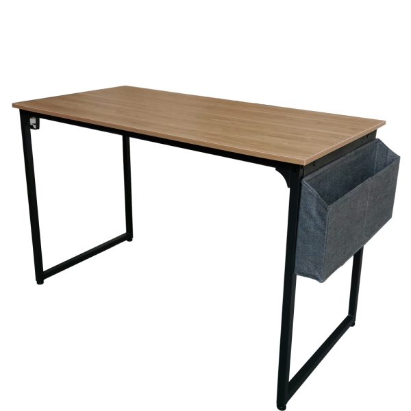 Desk Stoer - table d'ordinateur - table pour ordinateur portable - 120 cm de large - marron clair - VDD World