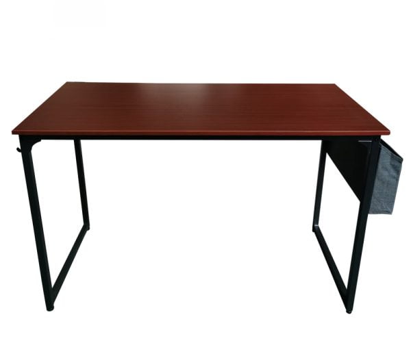 Desk Stoer - table d'ordinateur - table pour ordinateur portable - largeur 120 cm - marron vintage - VDD World