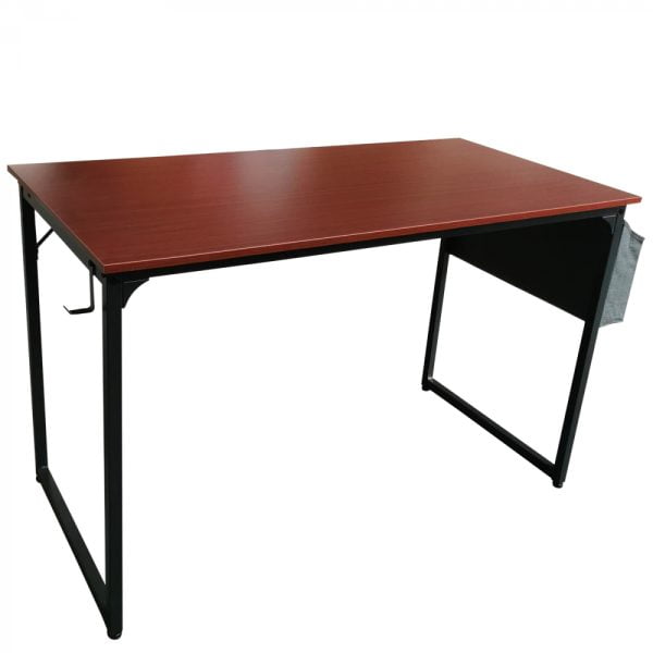 Desk Stoer - table d'ordinateur - table pour ordinateur portable - largeur 120 cm - marron vintage - VDD World