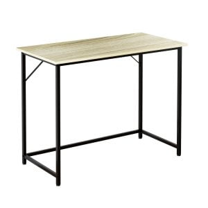 Desk Stoer - table d'ordinateur - table pour ordinateur portable - 120 cm de large - marron clair - VDD World