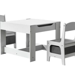 Table d'appoint multifonctionnelle pour ordinateur portable table basse Nachto blanc - VDD World