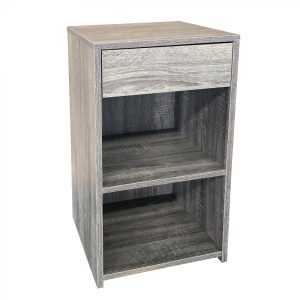 Armoire de chevet 65 cm haut marron clair