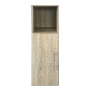 Armoire d'entrée - table de chevet - hauteur 90 cm - marron clair