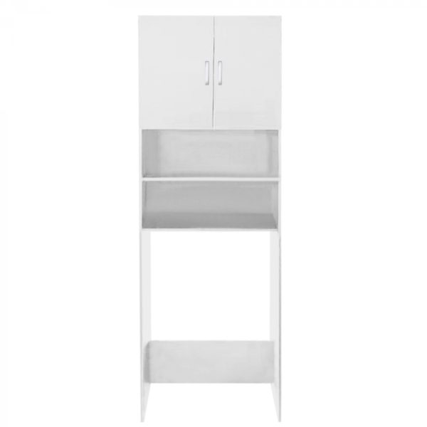 Lave-linge armoire sèche-linge séchant meuble 190 cm blanc - VDD World