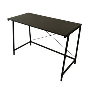 Bureau - table d'ordinateur portable - table d'ordinateur - industriel - noir