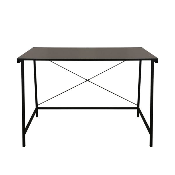 Bureau - table d'ordinateur portable - table d'ordinateur - industriel - noir - VDD World