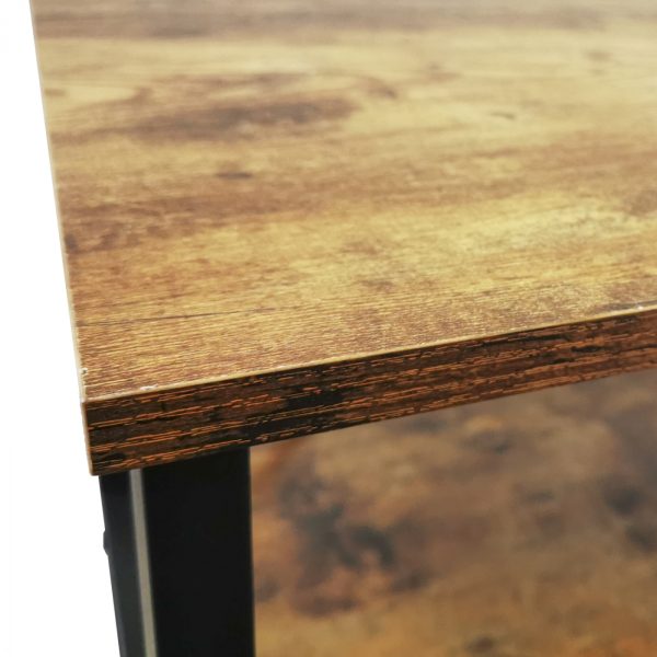 Table d'armoire de cuisine vintage industriel robuste - cadre en métal pour meubles de cuisine - 90 - VDD World