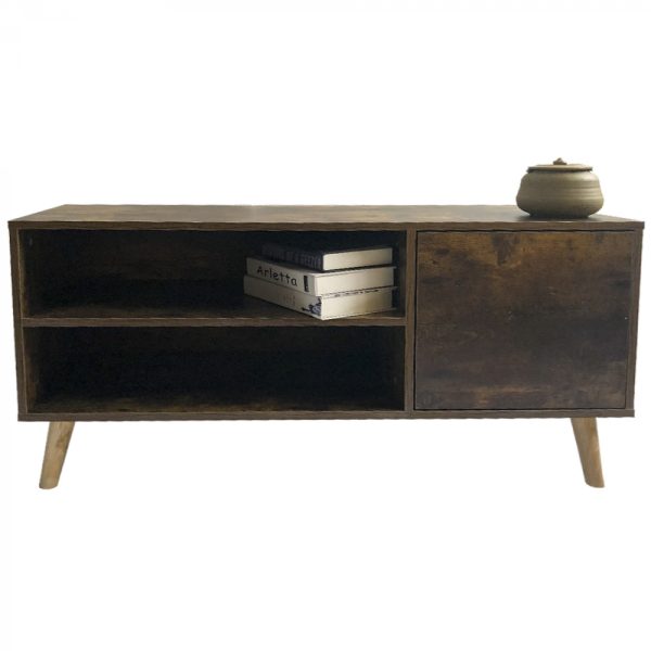 Meuble TV Buffet robuste design industriel 140 cm de large - VDD World