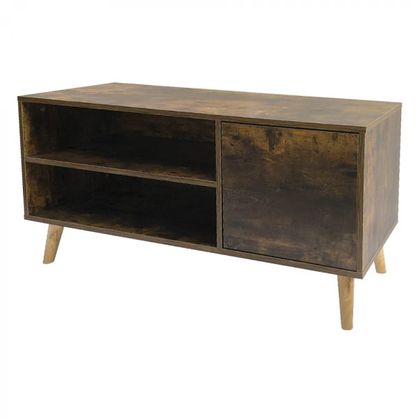 Meuble TV Buffet robuste design industriel 140 cm de large - VDD World