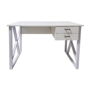 Table d'ordinateur de bureau Tough - bureau pour ordinateur portable - industriel moderne - métal bo