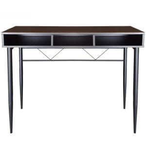 Table basse table d'appoint Tindus avec beaucoup d'espace de rangement et compartiments bla - VDD World