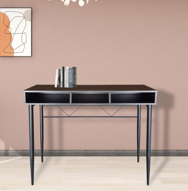 Table d'appoint - table console - buffet d'entrée - table murale - noir - VDD World
