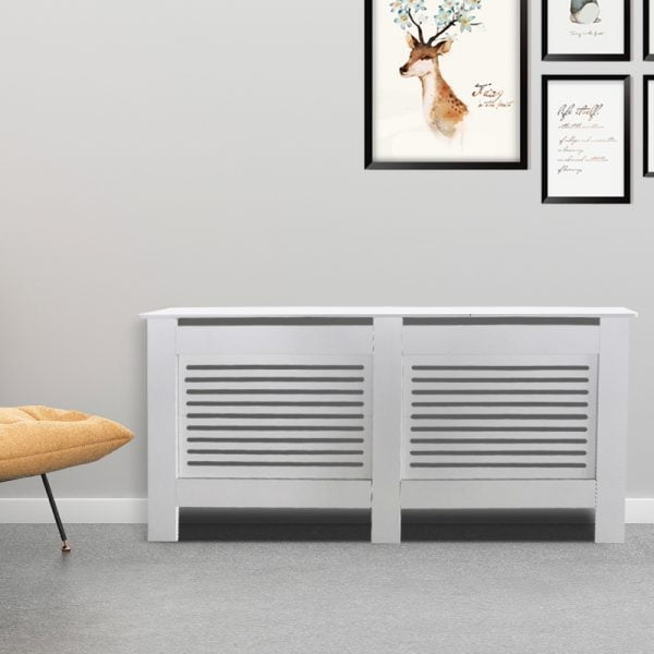 Boîtier de radiateur - boîtier de chauffage - boîtier de radiateur - 152 cm x 82 cm - blanc - VDD World