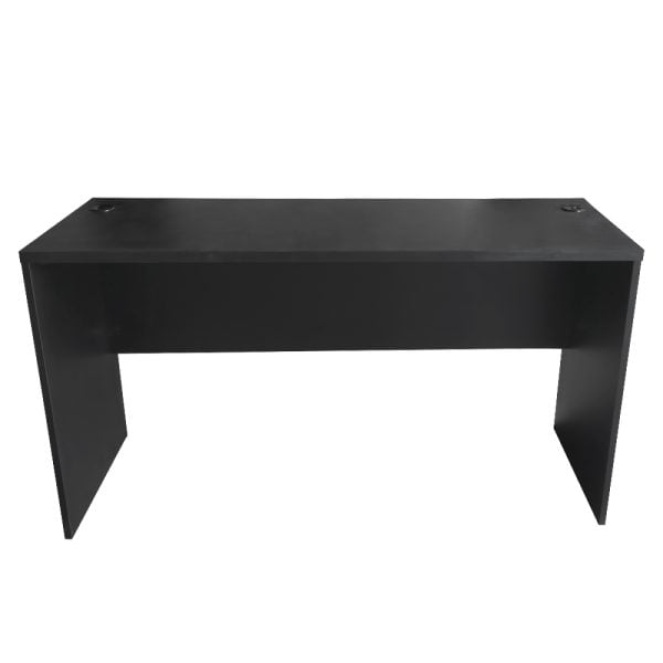 Bureau - meuble informatique - 140 cm de large et 50 cm de profondeur - noir - VDD World