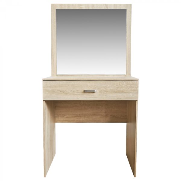 Coiffeuse maquillage maquillage table de maquillage bureau - coiffeuse - marron clair - VDD World