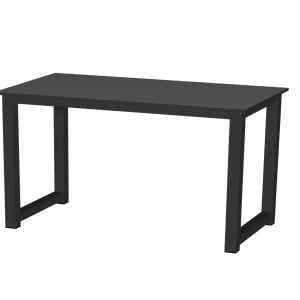 Table de bureau - table de cuisine - largeur 110 cm - noir