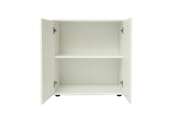 Classeur armoire de rangement Vandol mini blanc hauteur 74 cm - VDD World