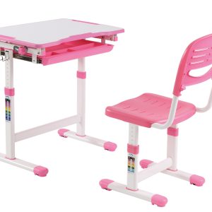 Bureau table à dessin pour enfants avec chaise de bureau - bureau d'école