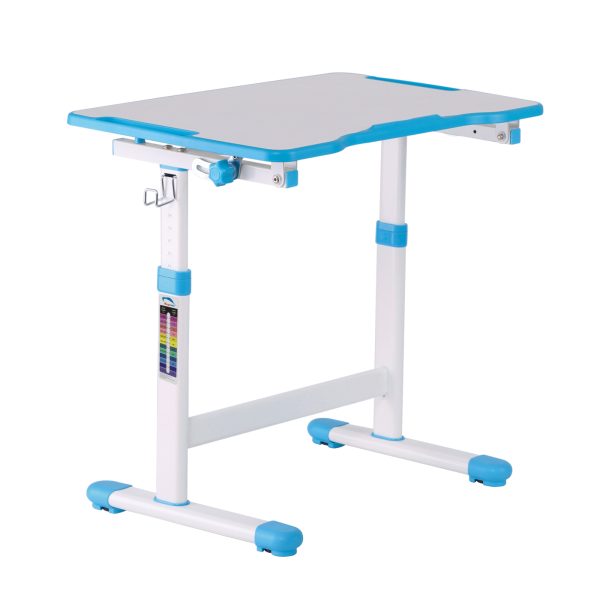 Bureau pour enfants avec chaise de bureau - table à dessin - réglable en hauteur de manière ergonomi - VDD World