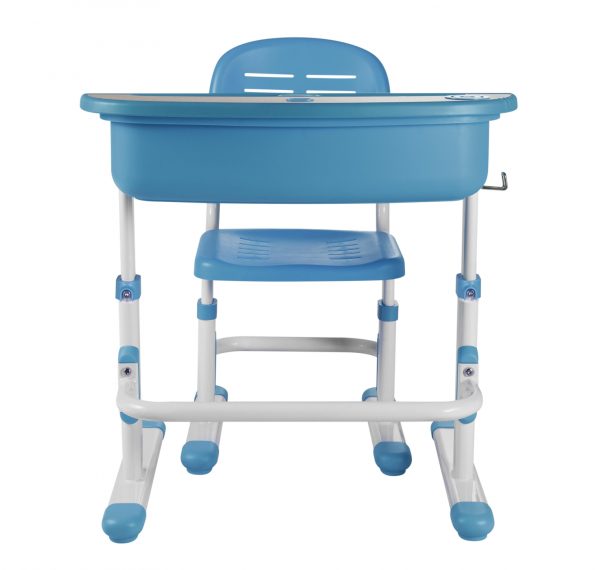 Bureau pour enfants avec chaise de bureau - réglable en hauteur de manière ergonomique - VDD World