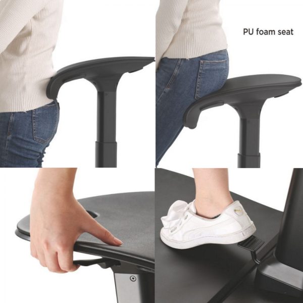 Tabouret de bureau ergonomique - tabouret assis-debout - VDD World